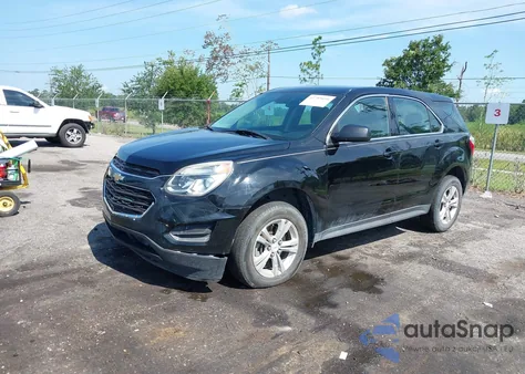 2017 Chevrolet Equinox Ls из США, поврежденный, VIN 2GNALBEK8H1566416